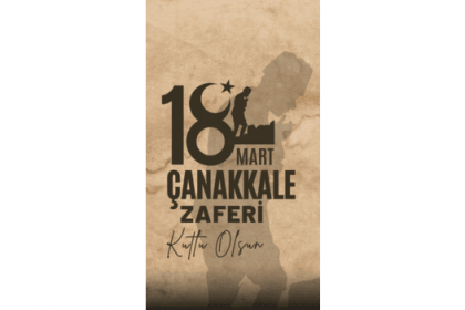 Türkiye’nin ve dünyanın kaderini değiştiren 18 Mart Çanakkale Zaferi’nin 109. yıl dönümünde; istiklal mücadelesinin bütün kahramanlarını, başta Gazi Mustafa Kemal Atatürk olmak üzere şükran ve minnetle anıyoruz.