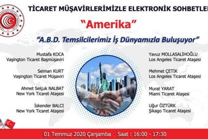 Ticaret Müşavirlerimizle Elektronik Sohbetler-Amerika