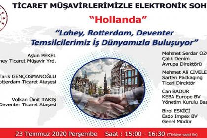 Ticaret Müşavirlerimizle Elektronik Sohbetler-Hollanda	