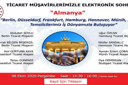 Ticaret Müşavirlerimizle Elektronik Sohbetler-Almanya