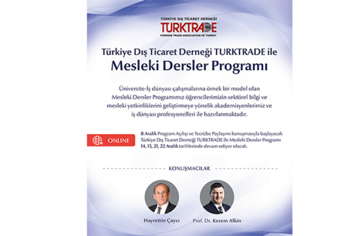 TURKTRADE ile Mesleki Dersler Programı