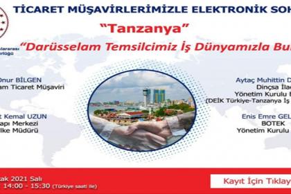 Ticaret Müşavirlerimizle Elektronik Sohbetler-Tanzanya