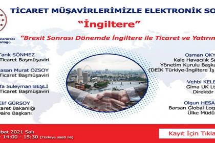 Ticaret Müşavirlerimizle Elektronik Sohbetler-İngiltere