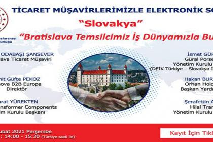 Ticaret Müşavirlerimizle Elektronik Sohbetler-Slovakya