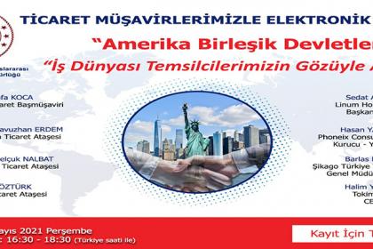 Ticaret Müşavirlerimizle Elektronik Sohbetler-Amerika Birleşik Devletleri