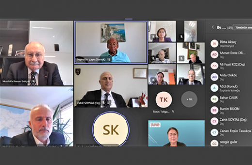 Genişletilmiş Yönetim Kurulu Toplantımız ve Limanlarımızdaki Darboğazlar Konulu Webinar 