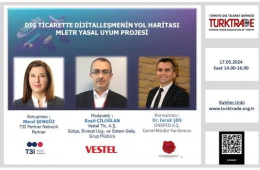 Dış Ticarette Dijitalleşmenin Yol Haritası MLETR Yasal Uyum Projesi Webinarı