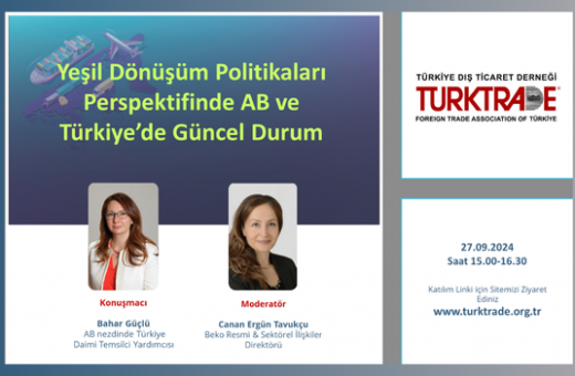 YEŞİL DÖNÜŞÜM POLİTİKALARI PERSPEKTİFİNDE AB ve TÜRKİYE'DE GÜNCEL DURUM 